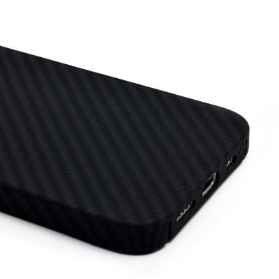 Чехол-накладка Apple iPhone 16e (черный) Cellis SM009 POSH KEVLAR для Чехол-накладка Apple iPhone 16e (черный) Cellis SM009 POSH KEVLAR для
