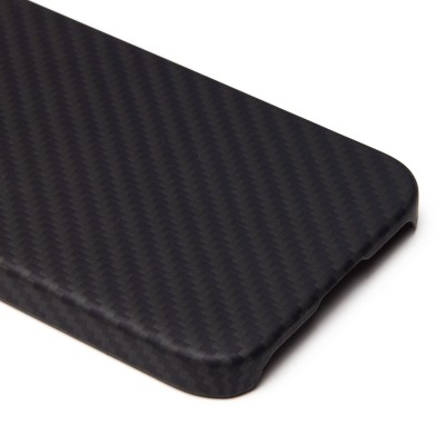 Чехол-накладка для Apple iPhone 15 Pro (черный) Cellis SM009 POSH KEVLAR с закрытой камерой SafeMag