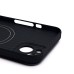 Чехол-накладка для Apple iPhone 15 (черный) Cellis SM009 POSH KEVLAR с закрытой камерой SafeMag