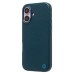 Чехол-накладка для Apple iPhone 16 Натуральная кожа зернистая (темно-синий) Cellis SM030 SafeMag Чехол-накладка для Apple iPhone 16 Натуральная кожа зернистая (темно-синий) Cellis SM030 SafeMag