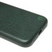 Чехол-накладка для Apple iPhone 11 Натуральная кожа (темно-зеленый) Cellis SM031 SafeMag
