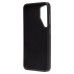 Чехол-накладка для Samsung Galaxy S24 Натуральная кожа (черный) Cellis SM032 SafeMag