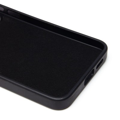 Чехол-накладка для Samsung Galaxy S24+ Натуральная кожа (черный) Cellis SM032 SafeMag