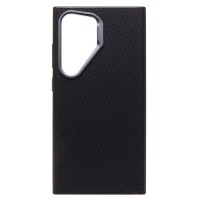 Чехол-накладка для Samsung Galaxy S24 Ultra Экокожа (черный) Cellis SM033 SafeMag
