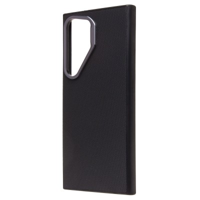 Чехол-накладка для Samsung Galaxy S24 Ultra Экокожа (черный) Cellis SM033 SafeMag