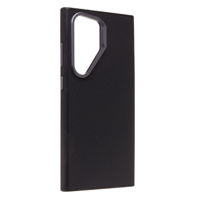 Чехол-накладка для Samsung Galaxy S24 Ultra Экокожа (черный) Cellis SM033 SafeMag