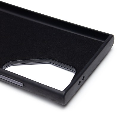 Чехол-накладка для Samsung Galaxy S24 Ultra Экокожа (черный) Cellis SM033 SafeMag