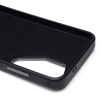 Чехол-накладка для Samsung Galaxy S24 Экокожа (черный) Cellis SM033 SafeMag