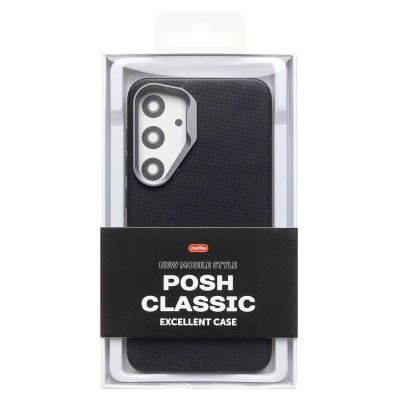 Чехол-накладка для Samsung Galaxy S24+ Экокожа (черный) Cellis SM033 SafeMag