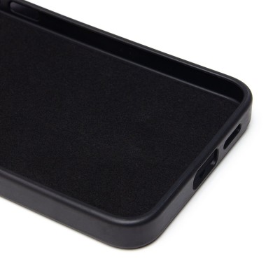 Чехол-накладка для Samsung Galaxy S24+ Экокожа (черный) Cellis SM033 SafeMag