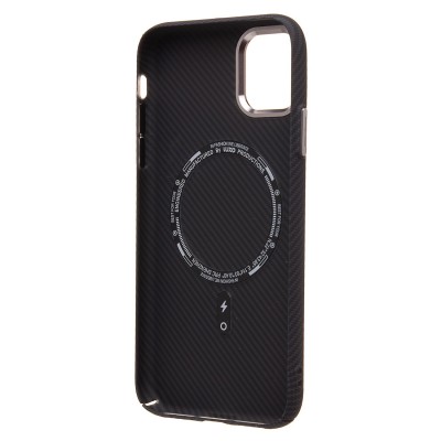Чехол-накладка для Apple iPhone 11 - (123) (черный) Luxo Creative PC