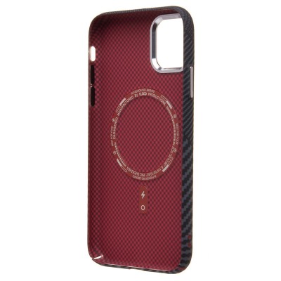 Чехол-накладка для Apple iPhone 11 - (124) (черный) Luxo Creative PC