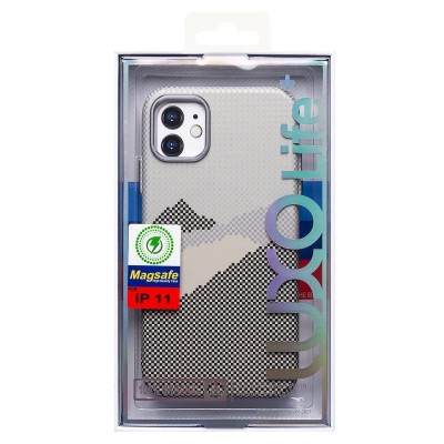 Чехол-накладка для Apple iPhone 11 - (125) (серый) Luxo Creative PC
