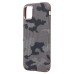 Чехол-накладка для Apple iPhone 11 - (126) (черный/серый) Luxo Creative PC