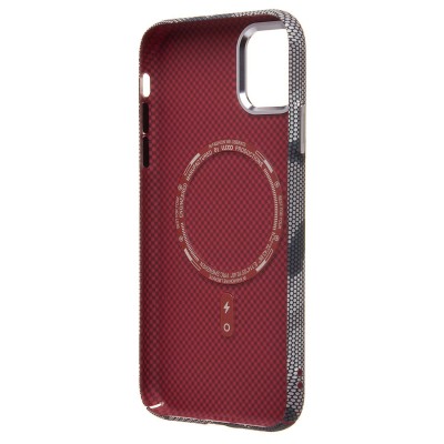Чехол-накладка для Apple iPhone 11 - (126) (черный/серый) Luxo Creative PC