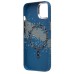 Чехол-накладка для Apple iPhone 13 - (135) (синий/зеленый) Luxo Creative PC