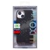 Чехол-накладка для Apple iPhone 13 - (136) (черный/серый) Luxo Creative PC