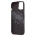 Чехол-накладка для Apple iPhone 13 - (136) (черный/серый) Luxo Creative PC
