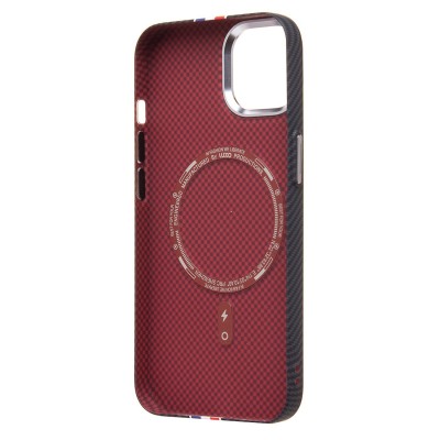 Чехол-накладка для Apple iPhone 13 - (129) (черный/многоцветный) Luxo Creative PC