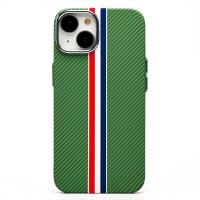 Чехол-накладка для Apple iPhone 14 - (131) (зеленый/многоцветный) Luxo Creative PC