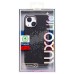 Чехол-накладка для Apple iPhone 14 - (136) (черный/серый) Luxo Creative PC