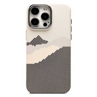 Чехол-накладка для Apple iPhone 15 Pro Max - (125) (серый) Luxo Creative PC