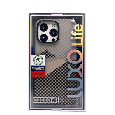 Чехол-накладка для Apple iPhone 15 Pro Max - (125) (серый) Luxo Creative PC