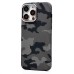 Чехол-накладка для Apple iPhone 15 Pro Max - (126) (черный/серый) Luxo Creative PC