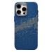 Чехол-накладка для Apple iPhone 15 Pro Max - (135) (синий/зеленый) Luxo Creative PC