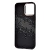 Чехол-накладка для Apple iPhone 15 Pro Max - (136) (черный/серый) Luxo Creative PC