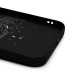 Чехол-накладка для Apple iPhone 15 Pro Max - (136) (черный/серый) Luxo Creative PC
