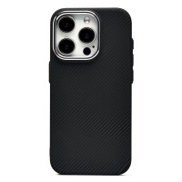 Чехол-накладка для Apple iPhone 15 Pro - (123) (черный) Luxo Creative PC