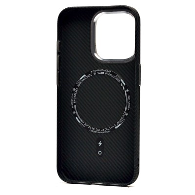 Чехол-накладка для Apple iPhone 15 Pro - (123) (черный) Luxo Creative PC