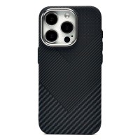 Чехол-накладка для Apple iPhone 15 Pro - (124) (черный) Luxo Creative PC