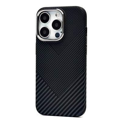 Чехол-накладка для Apple iPhone 15 Pro - (124) (черный) Luxo Creative PC