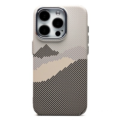 Чехол-накладка для Apple iPhone 15 Pro - (125) (серый) Luxo Creative PC