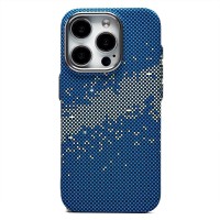 Чехол-накладка для Apple iPhone 15 Pro - (135) (синий/зеленый) Luxo Creative PC