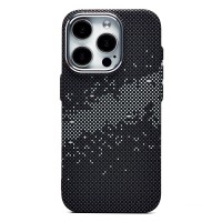 Чехол-накладка для Apple iPhone 15 Pro - (136) (черный/серый) Luxo Creative PC
