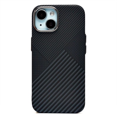 Чехол-накладка для Apple iPhone 15 - (122) (черный) Luxo Creative PC