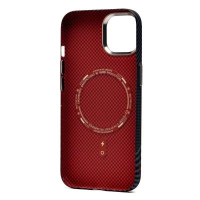 Чехол-накладка для Apple iPhone 15 - (122) (черный) Luxo Creative PC