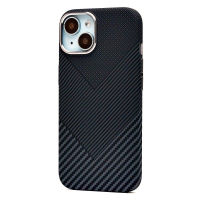 Чехол-накладка для Apple iPhone 15 - (124) (черный) Luxo Creative PC