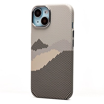 Чехол-накладка для Apple iPhone 15 - (125) (серый) Luxo Creative PC