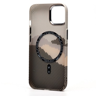 Чехол-накладка для Apple iPhone 15 - (125) (серый) Luxo Creative PC