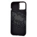 Чехол-накладка для Apple iPhone 15 - (136) (черный/серый) Luxo Creative PC