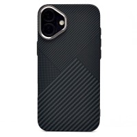 Чехол-накладка для Apple iPhone 16 Plus - (122) (черный) Luxo Creative PC