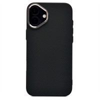 Чехол-накладка для Apple iPhone 16 Plus - (123) (черный) Luxo Creative PC