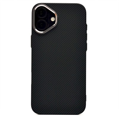 Чехол-накладка для Apple iPhone 16 Plus - (123) (черный) Luxo Creative PC