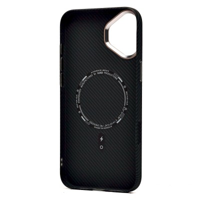 Чехол-накладка для Apple iPhone 16 Plus - (123) (черный) Luxo Creative PC