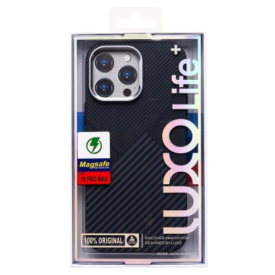 Чехол-накладка для Apple iPhone 16 Pro Max - (122) (черный) Luxo Creative PC