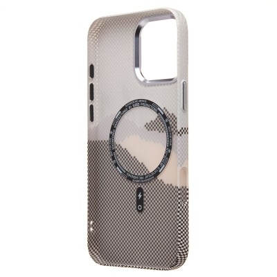 Чехол-накладка для Apple iPhone 16 Pro Max - (125) (серый) Luxo Creative PC